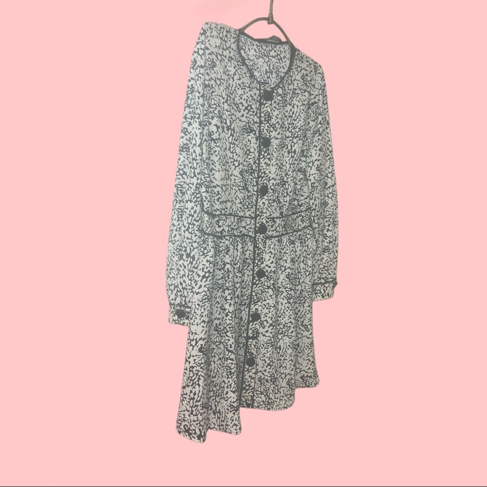 Zara long sleeve print Dress